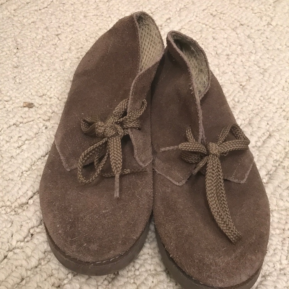 J. Crew crew cuts suede desert boots. Size 2